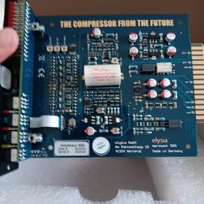Elysia mpressor 500 Mono 500 Series Compressor Module 2010s - Blue image 3
