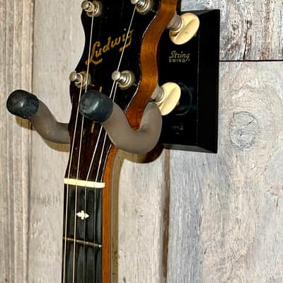 1920's Ludwig Columbia Tenor Banjo Natural, Great 4 String. OCBC ! image 7