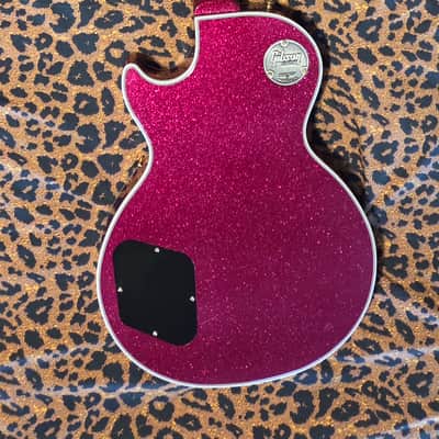 Gibson Custom Shop PSL Les Paul Custom 2024 - Gloss Pink Sparkle image 2