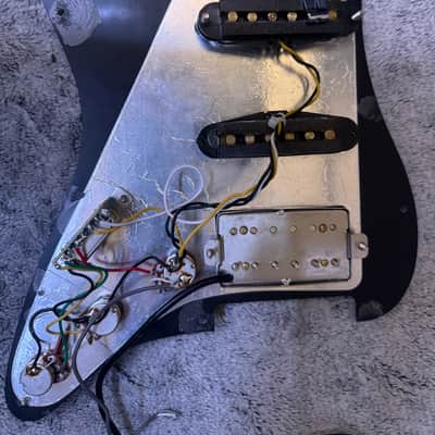 Squier Stratocaster Loaded HSS Pickguard - Early 2000’s image 2