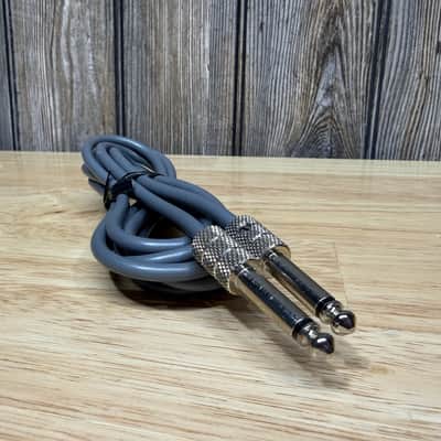 Fender American Vintage Instrument Cable Strat Tele Guitar Cord Case Candy Gray image 4