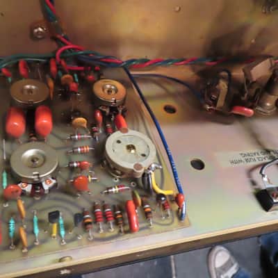 KUSTOM 1970 KB-200-1 CASCADE GREEN BASS AMPLIFIER HEAD RARE! ORIGINAL CLEAN! image 15