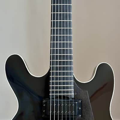 Wes Lambe Custom 7 String Arch Top Electric Guitar image 5