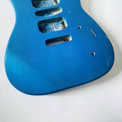 HSH Blue Basswood Guitar Body DIY Project image 4