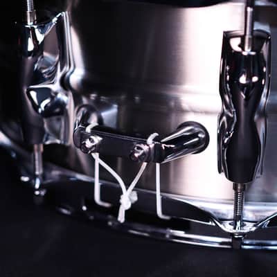 Yamaha 14" x  5.5" Recording Custom Stainless Steel Snare Drum image 3