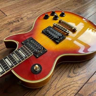 Vintage 1970s Greco EG 480 Electric Guitar LP Custom Burst Maxon Pickups les paul image 6