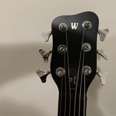 Lefty German team built Warwick Thumb bolt on 6 string Bubinga image 5