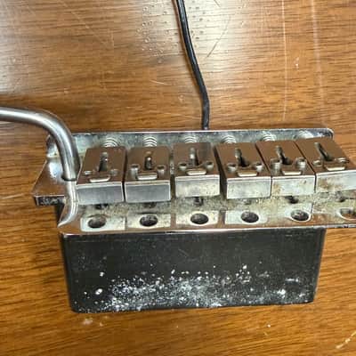 Fishman Powerbridge Piezo Strat Trem- Chrome image 7
