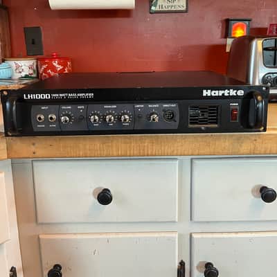 Hartke LH1000 1000-Watt Bass Amp Head 2008 - Present - Black image 1