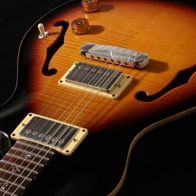 Paul Reed Smith (PRS) 2008 Singlecut Hollowbody I 10Top Tri-Color Sunburst Wide Fat Neck [136034] (03/04) image 5
