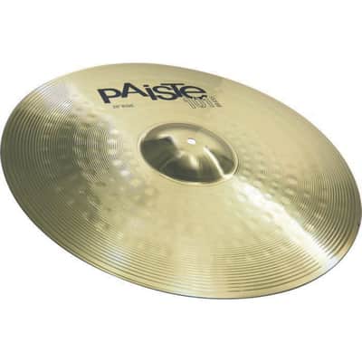 Paiste 101 Brass Cymbal Set Universal 14" HiHat, 16" Crash, 20" Ride - Cymbal Set image 4