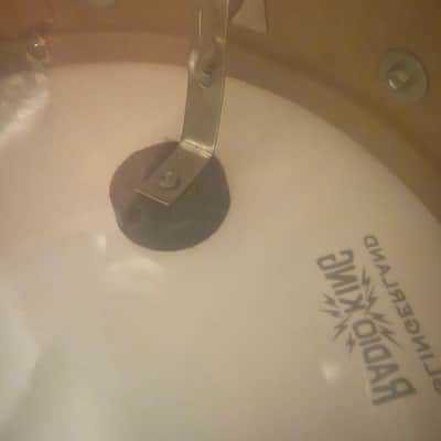 Slingerland Hollywood Ace 14"x5" Snare Drum, 1970, Silver Sparkle image 10
