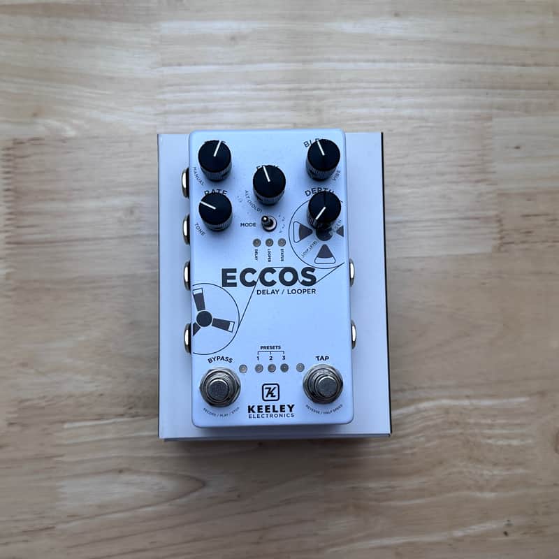 Keeley ECCOS Neo-Vintage Tape Delay 2019 - Present - White image 1