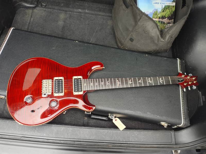 2011 PRS Custom 24 10 Top - Black Cherry (red) image 1