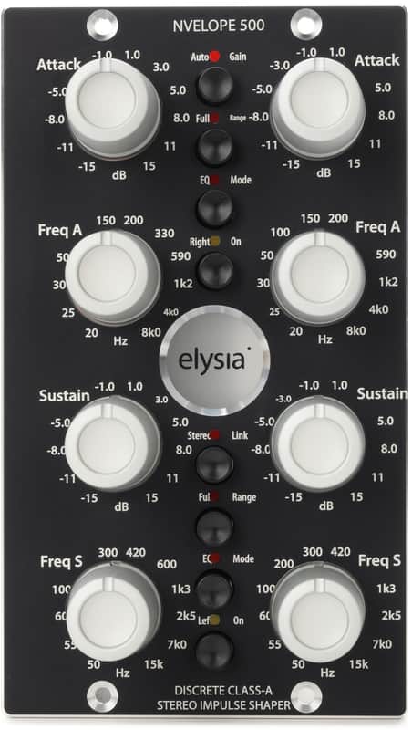 Elysia nvelope 500 Stereo / Dual-Mono 500 Series Impulse Shaper Elysia nvelope 500 Stereo / Dual-Mono 500 Series Impulse Shaper