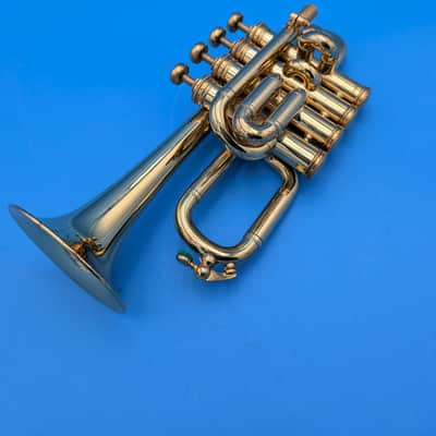 Selmer Piccolo Trumpet with original case image 1
