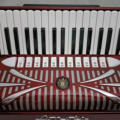 Sonola (Guerrini) accordion Teclas 1975-1980 - Rojo image 4