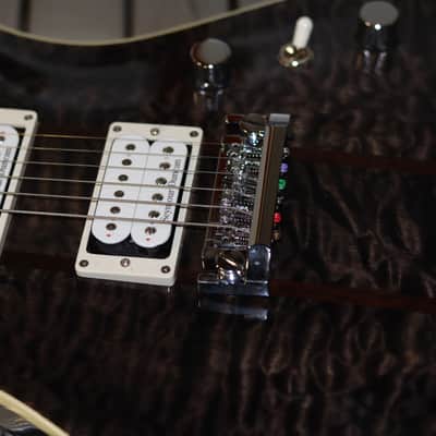 B.C. Rich USA Custom Eagle Archtop Supreme - Trans Black image 12