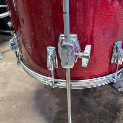 Tama Vintage 80’s Superstar 22-12-13-16 Drum Set Cherry image 11