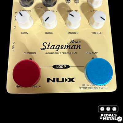 NuX NAP-5 Stageman Floor Deluxe Acoustic Preamp / DI | Reverb