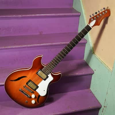 2022 Harmony (Heritage) Comet Semihollow Electric Guitar (VIDEO! Fresh Work, Ready) image 1