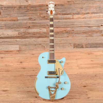 Gretsch Custom Shop Stephen Stern Masterbuilt G6128 Custom Shop Blue 2022 - Zac Brown image 4