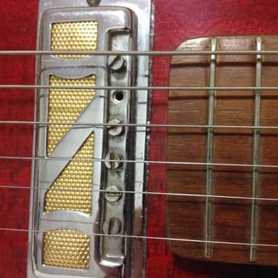 Teisco Sekova St. George Jaguar Style 1960's Redburst image 12
