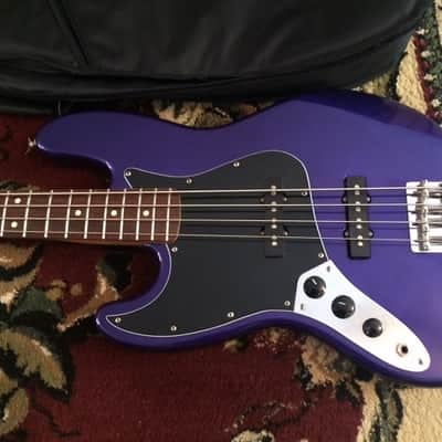 Fender JAZZ BASS  Purple / Black LEFTY  MADE IN MEXICO LEFT HANDED LH image 2