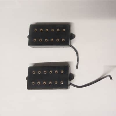 Matched Pair DiMarzio Super 2 DP104 Bridge & Neck Pickups Late 70s Early 80s image 1