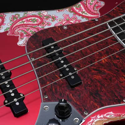 Dhatarattha DEB5 Jazz Bass 5 string - PAISLEY RELIC(Factory Mint Promotional Unit) image 9