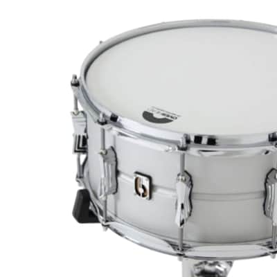 British Drum Co. AV-14-65-SN Aviator Series Aluminum Snare. 6.5" x 14" image 5