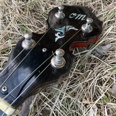 OM Professional Banjo with case and Bill Keith tuners image 10