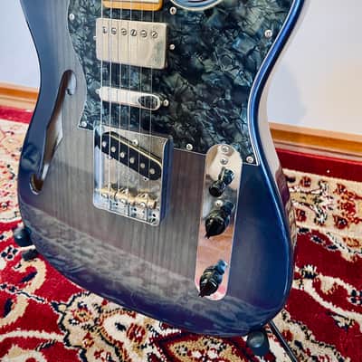 Fender J-Craft TN-SPL Thinline Telecaster Special - 2006 - Blue image 2