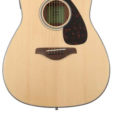 Yamaha FGX800C Dreadnought Cutaway Acoustic-electric Guitar - Natural image 1