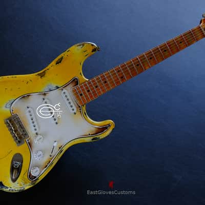 Fender Stratocaster 50th Anniversary Yellow Heavy Aged Relic (RARE) image 16