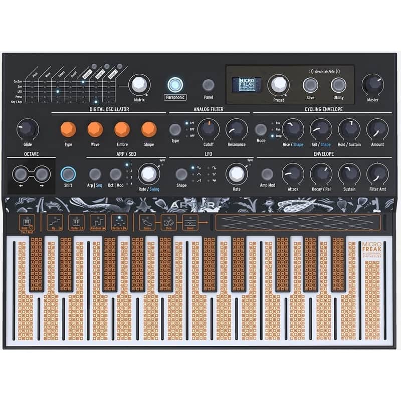 Arturia MicroFreak Hybrid Keyboard Synthesizer, Open Box (Very Good) image 1