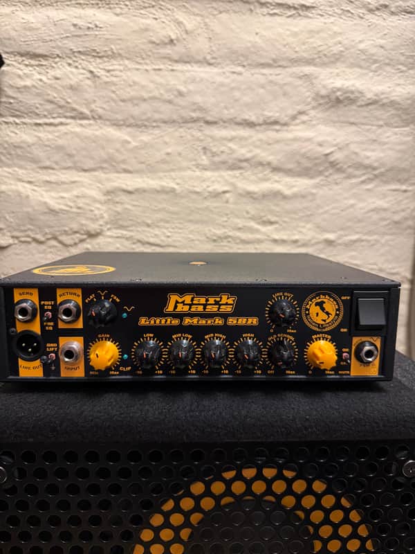 Markbass Little Mark 58R 500-Watt Bass Amp Head 2022 - Present - Black image 1