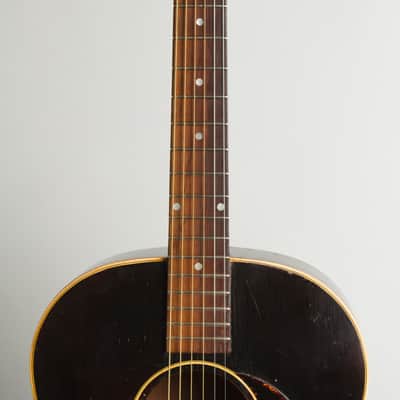 Gibson J-45 Flat Top Acoustic Guitar (1954), ser. #X9045-4, black tolex hard shell case. image 8