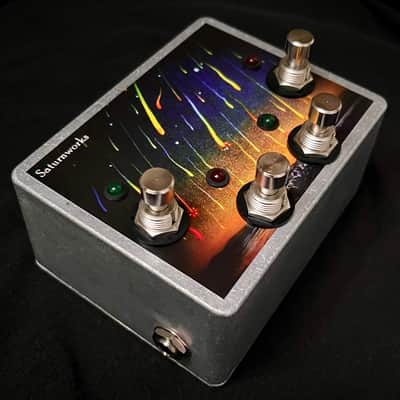 Saturnworks Compact 4 - Loop True Bypass Multi Looper Pedal with Neutrik Jacks - Handcrafted in California image 2