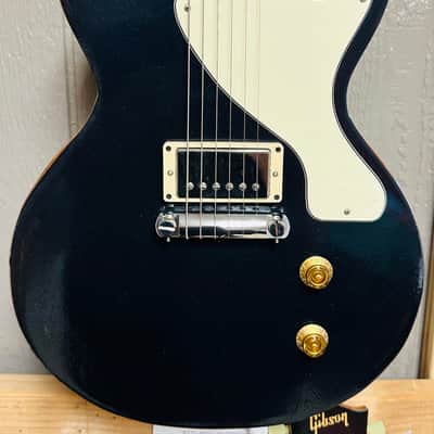 Gibson Les paul jr 2011 - Mercedes blue metallic image 2