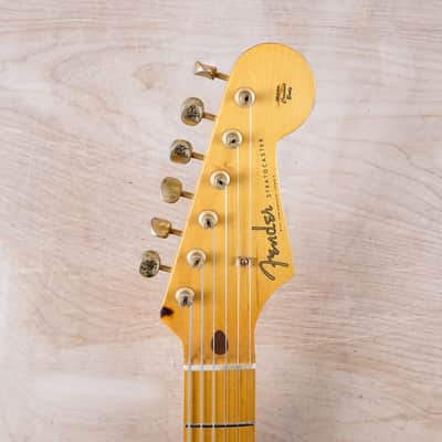 Fender Order Made ST-57 Stratocaster Reissue MIJ 1992 Fiesta Red USA Texas Special PUs  w/ Bag image 21