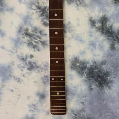 Vintage 1960's Tele-Star Kawai Made Japan Rosewood Electric Guitar Neck Luthier Parts image 1