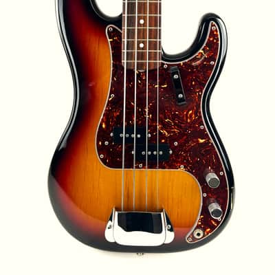 Fender American Vintage '62 Precision Bass 2008 - 3-Tone Sunburst image 2