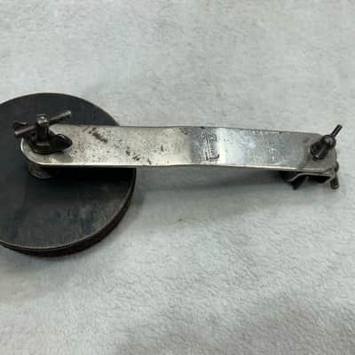 Premier Bass Drum Paddle Muffler (2124-B-U-10254) 50's/60's - Nickel Plated image 14