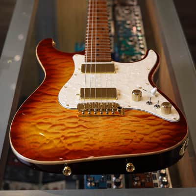 Tom Anderson Drop Top Classic - Natural Orange Burst image 2