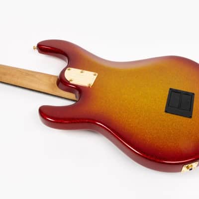 Ernie Ball Music Man StingRay 5 H Special, Cherry Punch / Ebony image 4