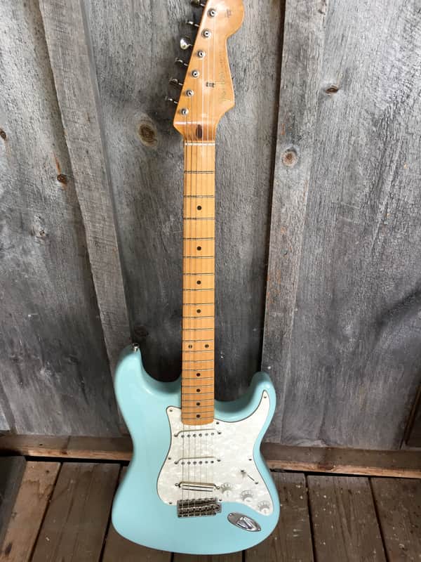 Fender Classic Series '50s Stratocaster 2009 Daphne Blue image 1
