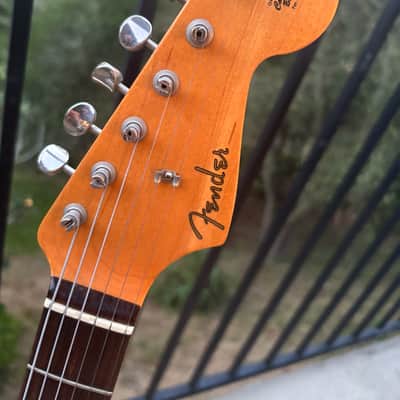 Fender American Vintage '62 Reissue Stratocaster 1995 - Sunburst (Fender replacement neck, Seymour Duncan Pickups) image 2