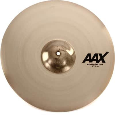 Sabian 18-inch AAX X-Plosion Fast Crash Cymbal - Brilliant Finish image 2
