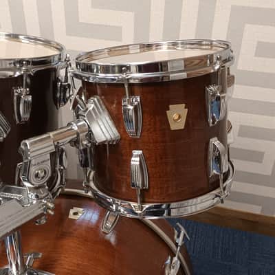 Ludwig 80s Modular Super Classic Shell Pack in Walnut – 22″,10″, 12″ & 14″ image 4